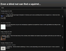 Tablet Screenshot of blindnutsquirrel.blogspot.com