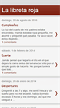 Mobile Screenshot of delalibretaroja.blogspot.com