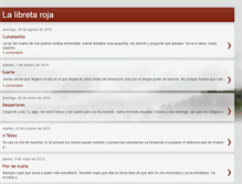 Tablet Screenshot of delalibretaroja.blogspot.com