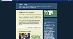 Desktop Screenshot of bercpablogs.blogspot.com