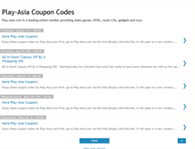 Tablet Screenshot of play-asia-couponcodes.blogspot.com