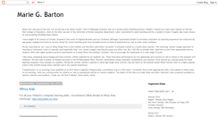 Desktop Screenshot of mariegbarton.blogspot.com