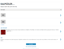 Tablet Screenshot of kalpsizler.blogspot.com