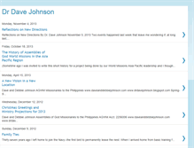 Tablet Screenshot of drdavejohnson.blogspot.com