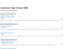 Tablet Screenshot of clarkston2000reunion.blogspot.com