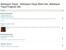 Tablet Screenshot of muhtesem-yuzyildizisi-izle.blogspot.com