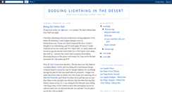 Desktop Screenshot of dodginglightning.blogspot.com