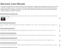 Tablet Screenshot of e-courtrecords.blogspot.com