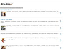 Tablet Screenshot of donaleonor.blogspot.com