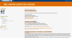 Desktop Screenshot of ibcjapanscam.blogspot.com