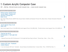 Tablet Screenshot of customacryliccomputercase.blogspot.com