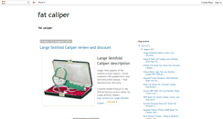 Desktop Screenshot of fatcaliper.blogspot.com