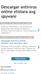 Mobile Screenshot of descargar-antivirus.blogspot.com