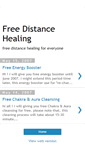 Mobile Screenshot of freedistancehealing.blogspot.com