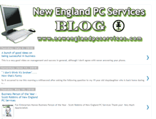 Tablet Screenshot of newenglandpcservices.blogspot.com