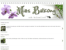 Tablet Screenshot of miesbalkong.blogspot.com