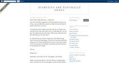 Desktop Screenshot of naturallysweetdiabetic.blogspot.com