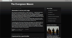 Desktop Screenshot of evergreenmason.blogspot.com