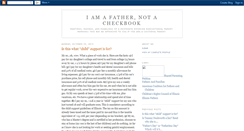 Desktop Screenshot of fathernotacheckbook.blogspot.com