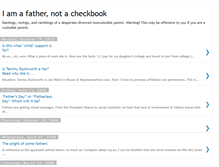 Tablet Screenshot of fathernotacheckbook.blogspot.com