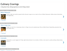 Tablet Screenshot of culinary-cravings.blogspot.com