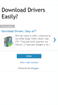 Mobile Screenshot of easydriversdownload.blogspot.com