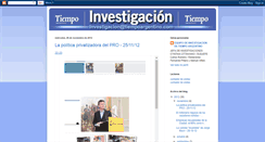 Desktop Screenshot of investigaciontiempoargentino.blogspot.com