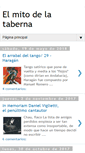 Mobile Screenshot of elmitodelataberna.blogspot.com