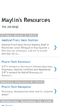 Mobile Screenshot of maylinresources.blogspot.com