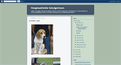 Desktop Screenshot of hoogmaatheide.blogspot.com