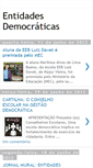 Mobile Screenshot of entidadesdemocraticascanoinhas.blogspot.com