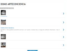 Tablet Screenshot of domoarteconciencia.blogspot.com