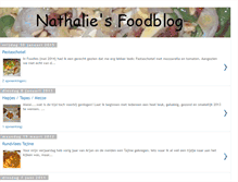 Tablet Screenshot of foodblogvannathalie.blogspot.com