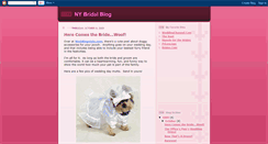 Desktop Screenshot of nybridalblog.blogspot.com