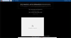 Desktop Screenshot of cqradioaficionados.blogspot.com