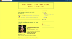 Desktop Screenshot of lisasitalylisacaponigri.blogspot.com