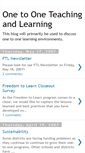 Mobile Screenshot of onetooneteachingandlearning.blogspot.com