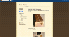 Desktop Screenshot of fauxpanels.blogspot.com