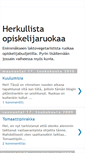 Mobile Screenshot of opiskelijaruokaa.blogspot.com
