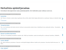 Tablet Screenshot of opiskelijaruokaa.blogspot.com