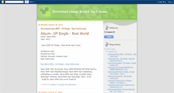 Desktop Screenshot of download-anime-mp3music.blogspot.com