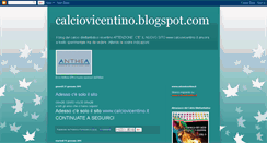 Desktop Screenshot of calciovicentino.blogspot.com