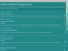 Tablet Screenshot of calciovicentino.blogspot.com