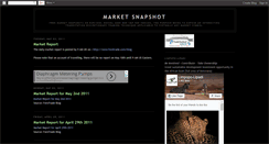Desktop Screenshot of marketsnapshot.blogspot.com