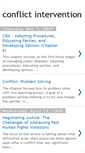 Mobile Screenshot of elise-conflictintervention.blogspot.com