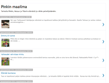 Tablet Screenshot of pinkinmaailma.blogspot.com