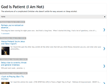 Tablet Screenshot of godispatientiamnot.blogspot.com