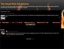 Tablet Screenshot of hauntrod.blogspot.com