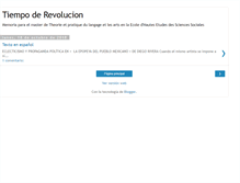 Tablet Screenshot of mastertiempoderevolucion.blogspot.com