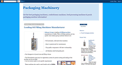 Desktop Screenshot of packingmachinesindia.blogspot.com